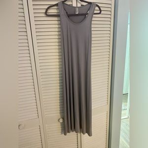 Grey MIDI Dress